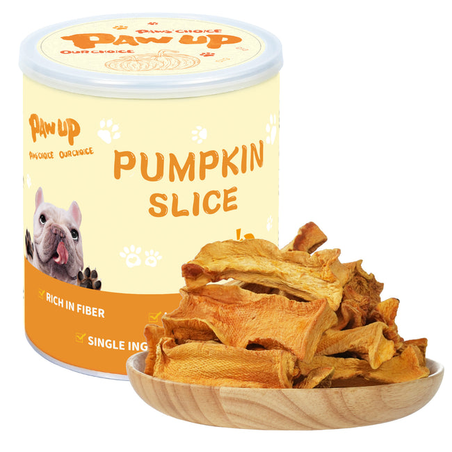 Pumpkin Slices, Low Fat Snacks for Sensitive Stomachs, 5.29 oz - Pawup Hover Image