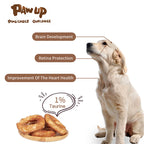 Long Lasting Chicken Wrapped Rawhide Donut, 12.5 oz - Pawup