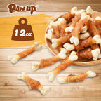 Dog Treats Chicken Wrapped Calcium Bone, 12.5 oz - Pawup