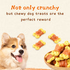 Dog Treats Chicken Wrapped Pumpkin Biscuits, 12.5 oz - Pawup