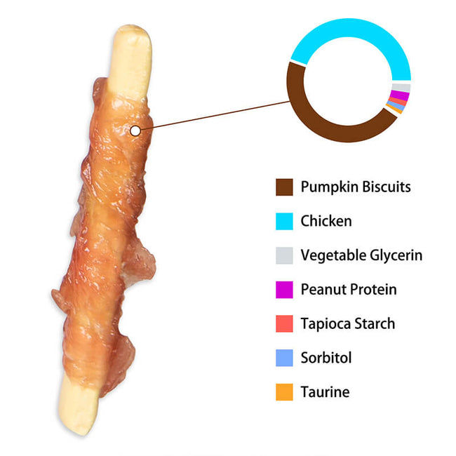 Chicken Wrapped Biscuits Pumpkin Sticks, 12.5 oz Main Image