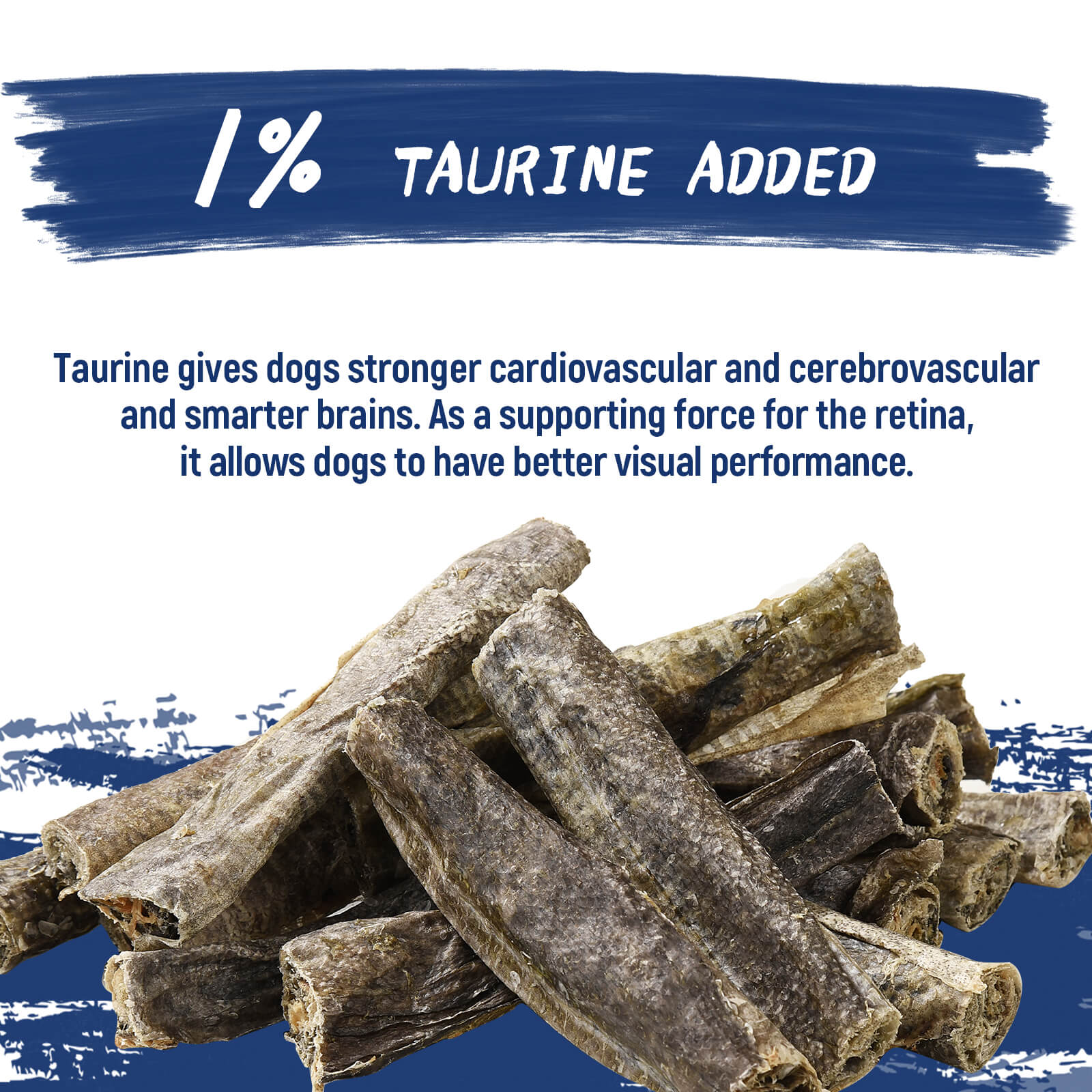 Cod Skins Dog Treat, Chew Fish Skins Rolls, 8 oz - Pawup